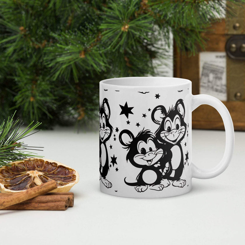 White glossy mug - STYLISHOUR