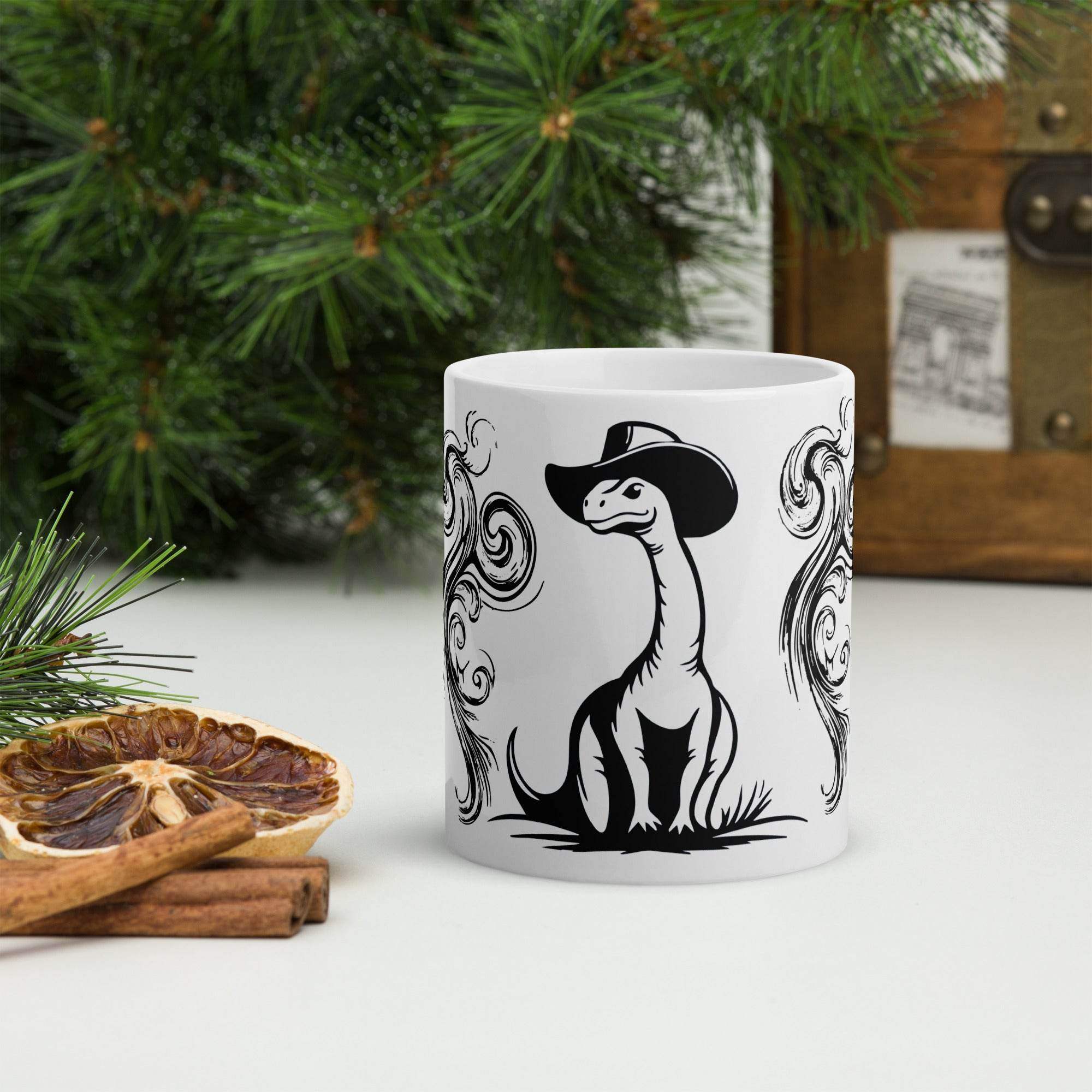White glossy mug - STYLISHOUR