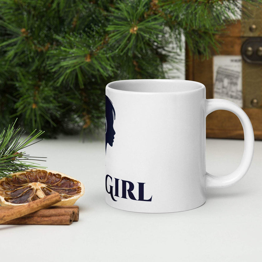 White glossy mug - STYLISHOUR