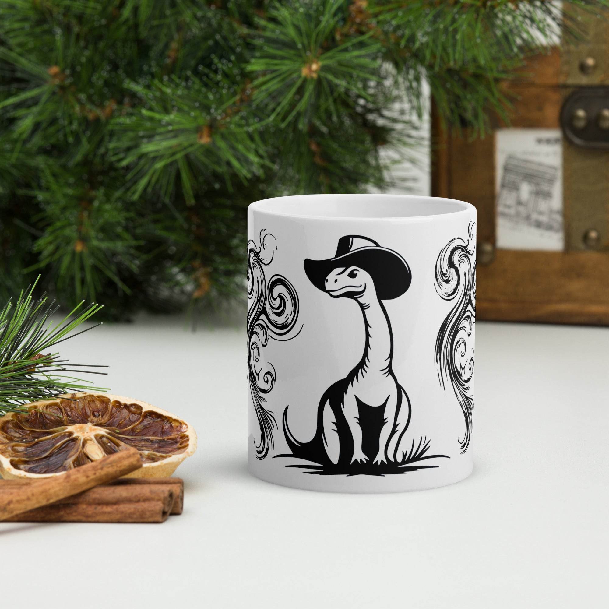 White glossy mug - STYLISHOUR
