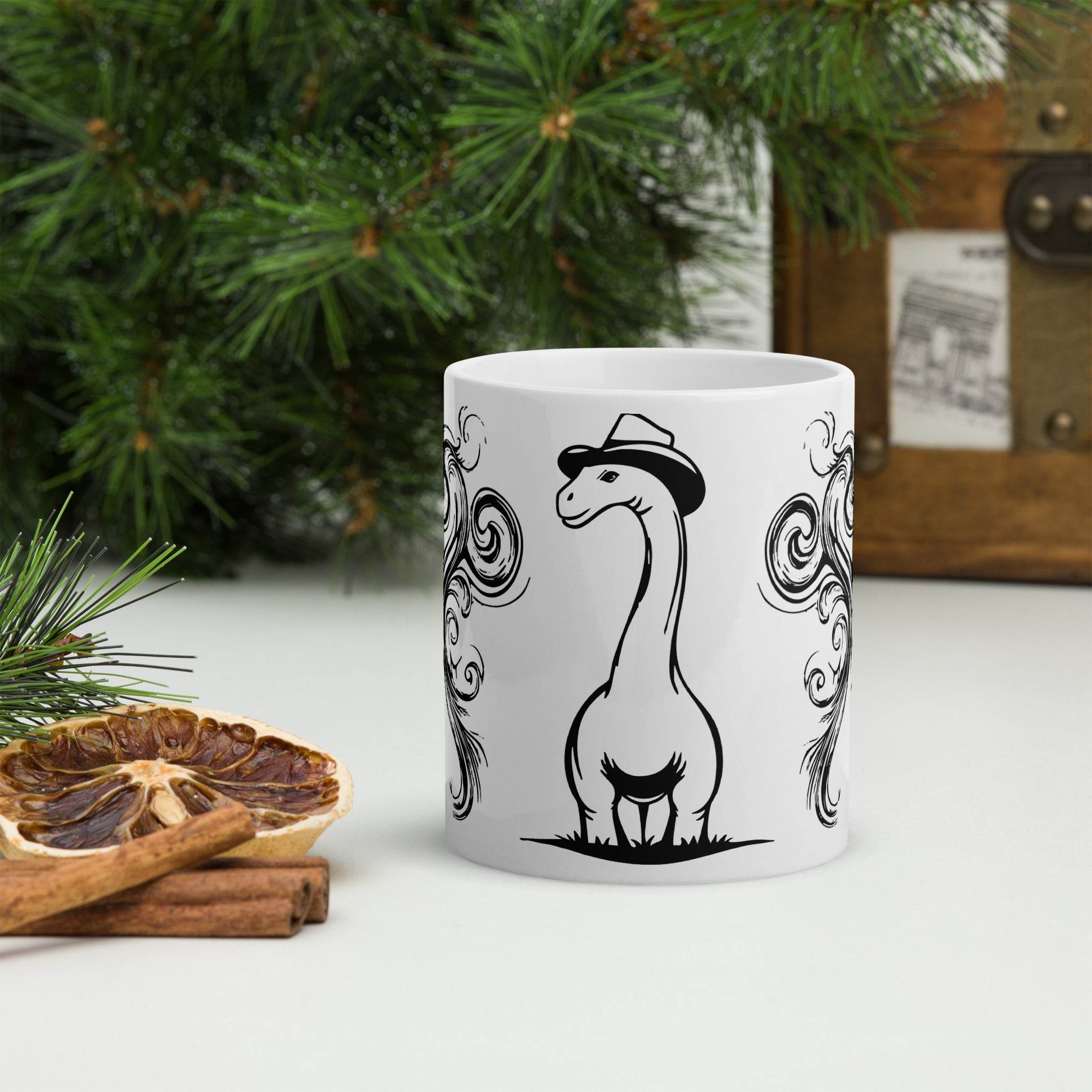 White glossy mug - STYLISHOUR