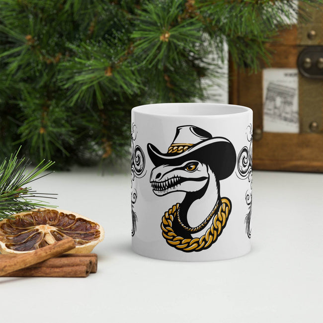White glossy mug - STYLISHOUR