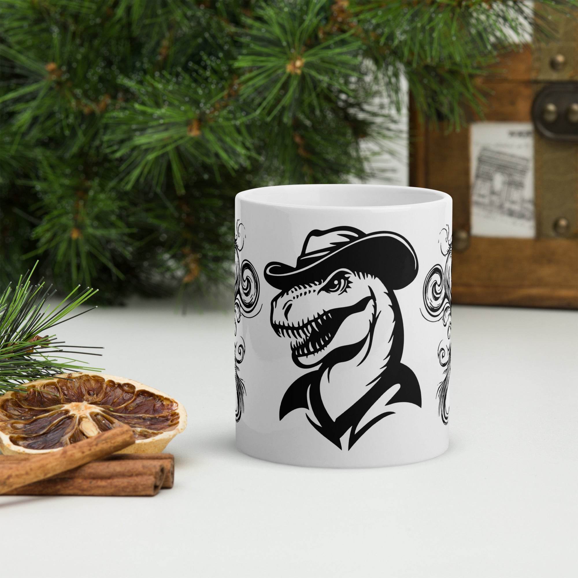 White glossy mug - STYLISHOUR