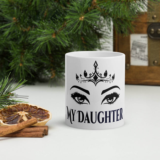 White glossy mug - STYLISHOUR