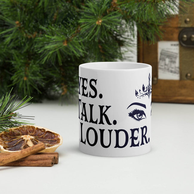 White glossy mug - STYLISHOUR