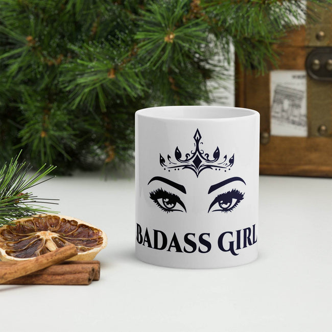 White glossy mug - STYLISHOUR