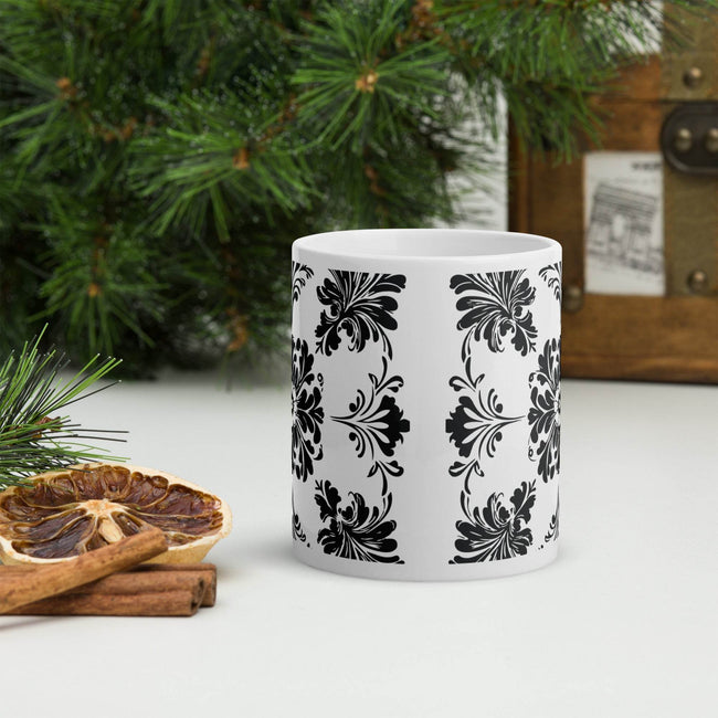White glossy mug - STYLISHOUR