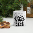 White glossy mug - STYLISHOUR