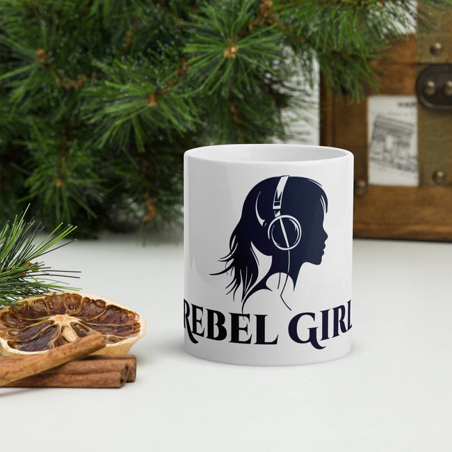 White glossy mug - STYLISHOUR