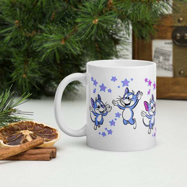 White glossy mug - STYLISHOUR