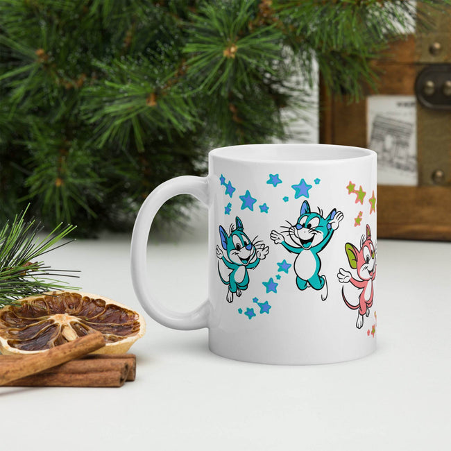 White glossy mug - STYLISHOUR