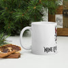 White glossy mug - STYLISHOUR