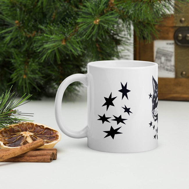 White glossy mug - STYLISHOUR