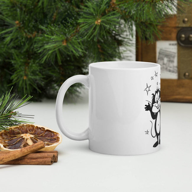 White glossy mug - STYLISHOUR
