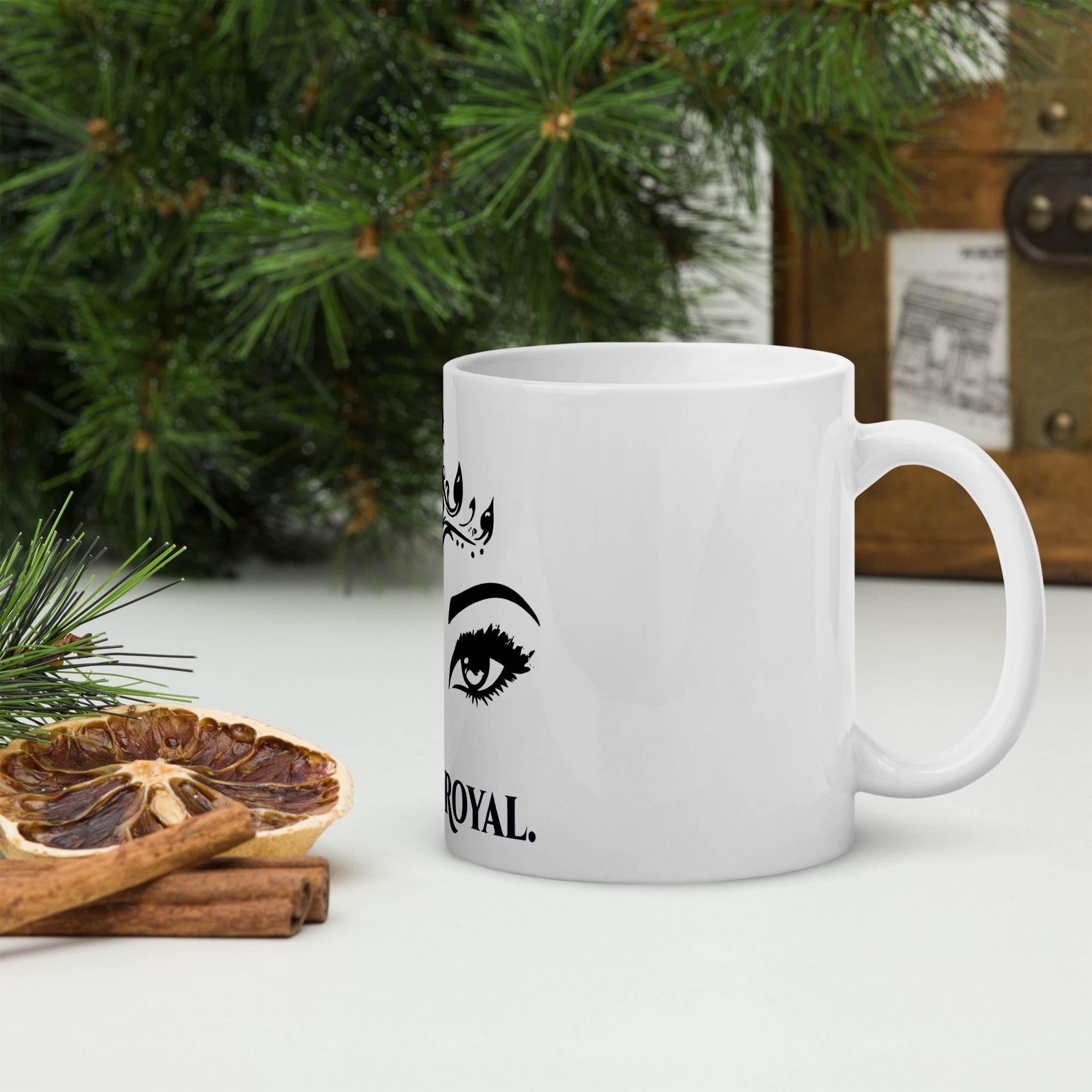 White glossy mug - STYLISHOUR