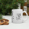 White glossy mug - STYLISHOUR