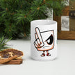 White glossy mug - STYLISHOUR