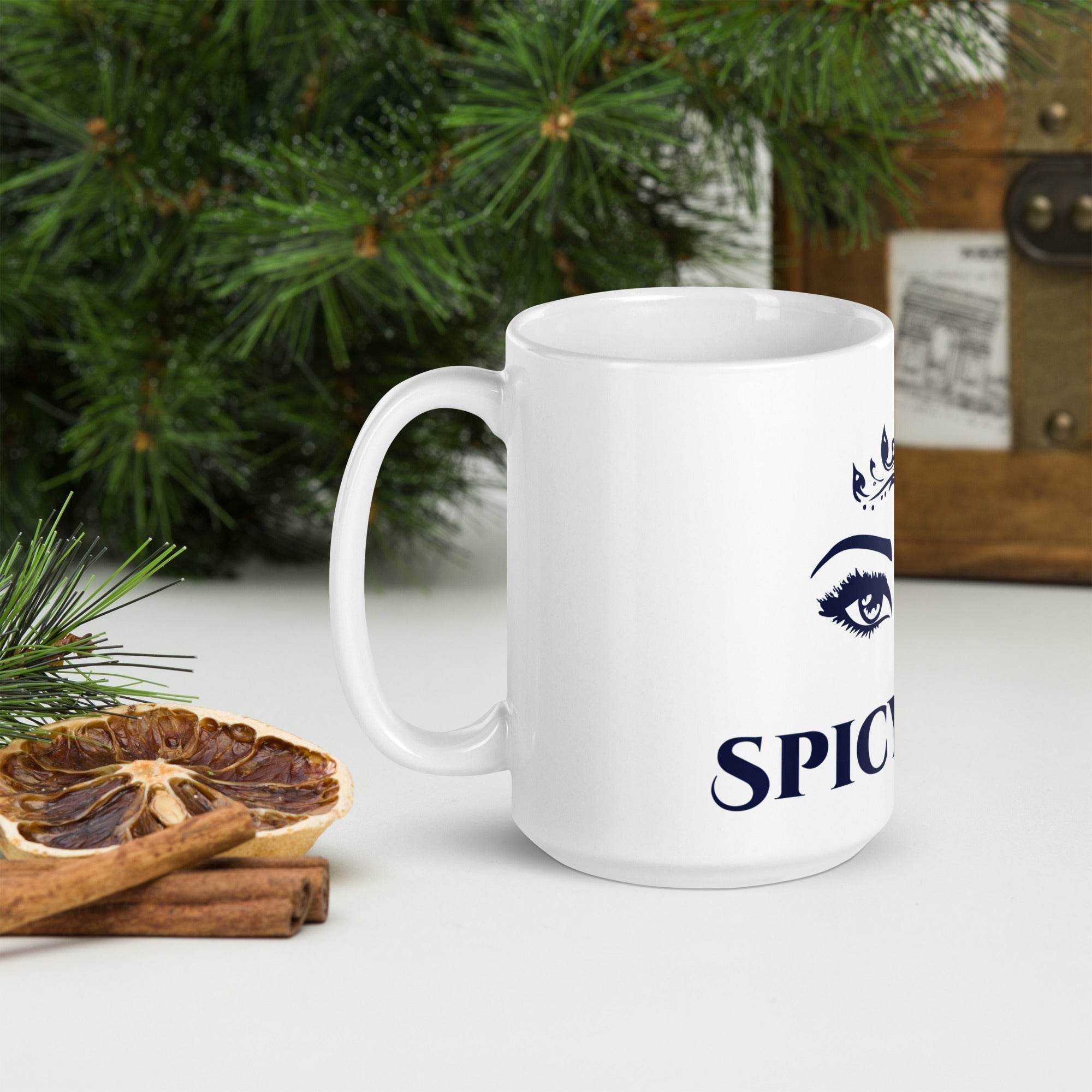 White glossy mug - STYLISHOUR