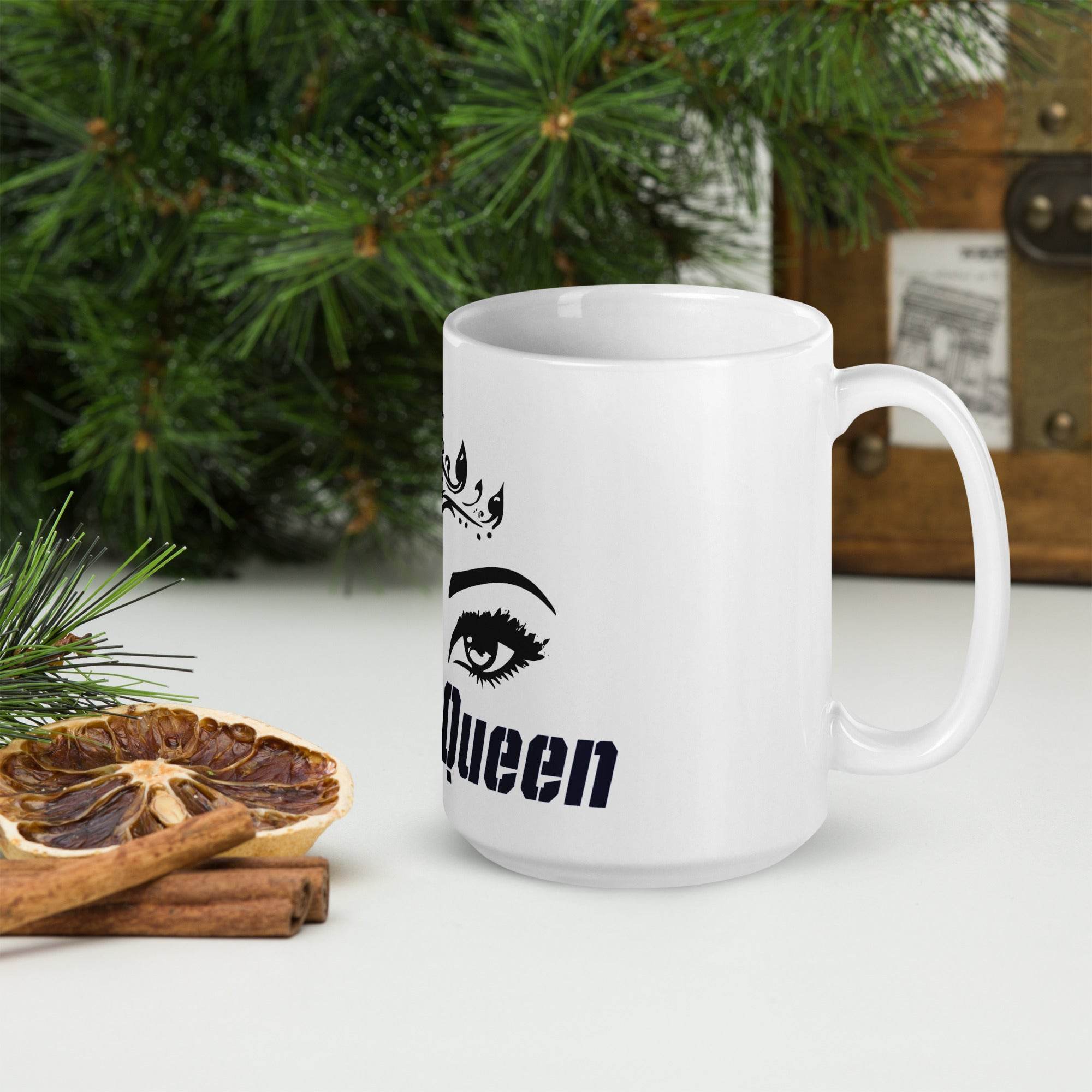 White glossy mug - STYLISHOUR