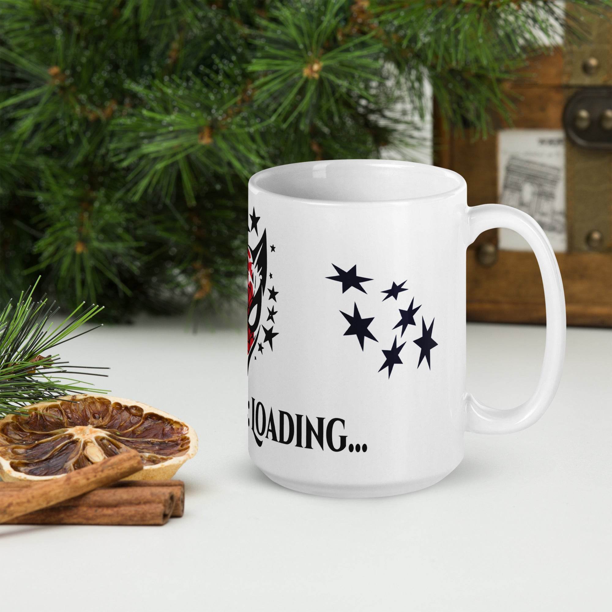 White glossy mug - STYLISHOUR