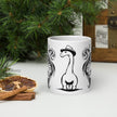 White glossy mug - STYLISHOUR