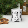 White glossy mug - STYLISHOUR