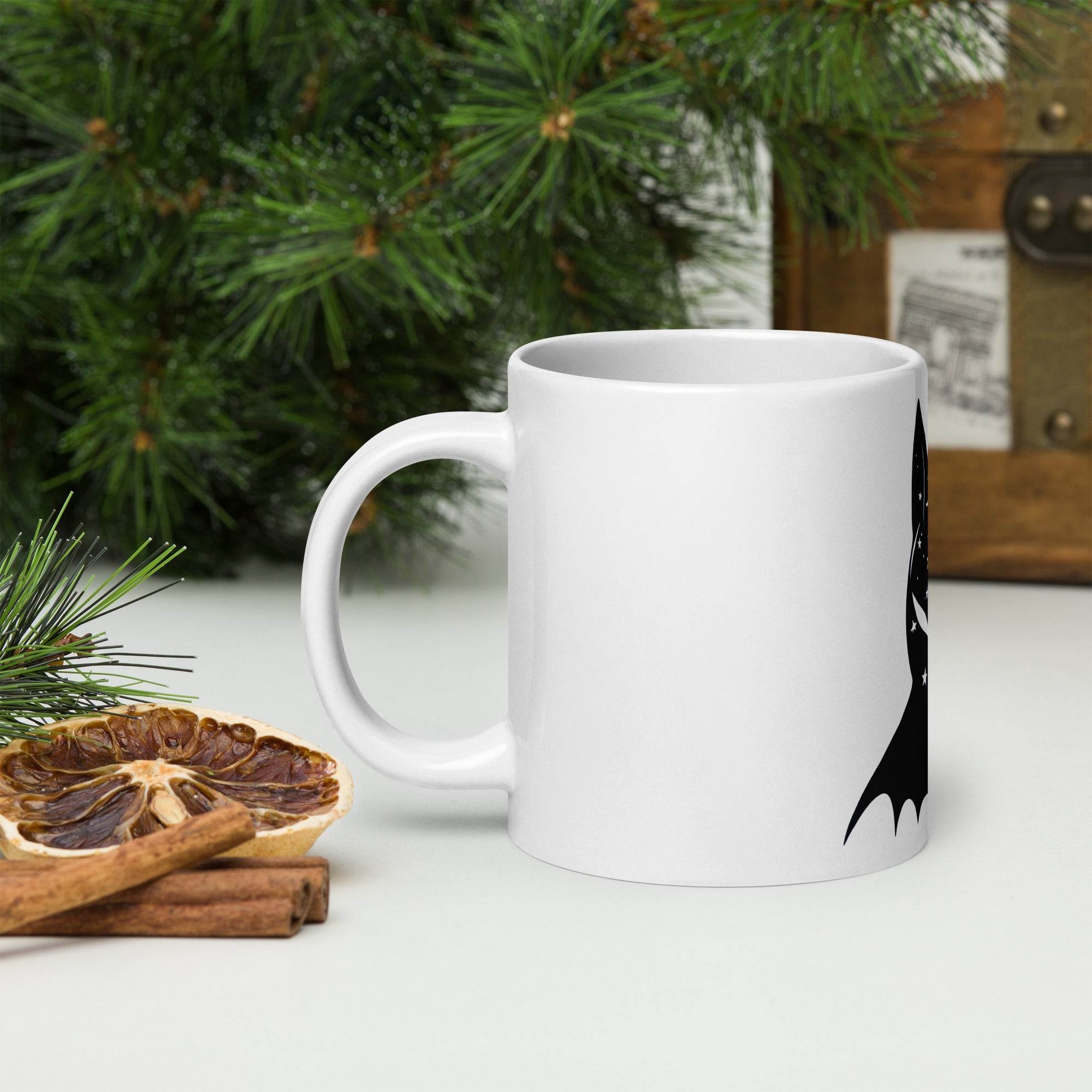 White glossy mug - STYLISHOUR