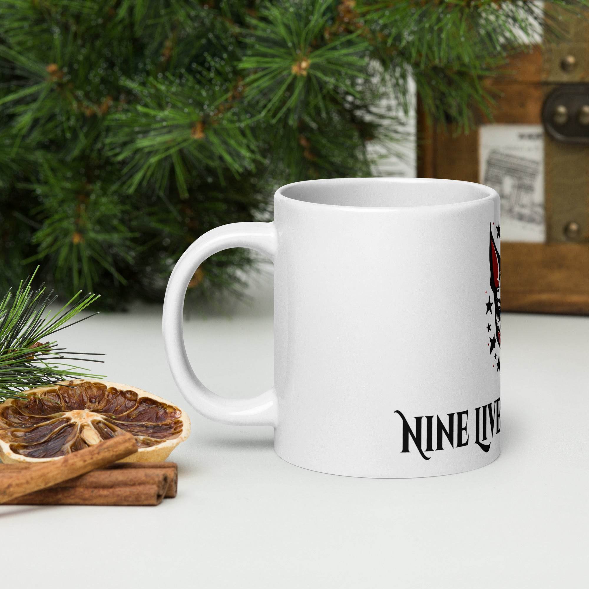 White glossy mug - STYLISHOUR