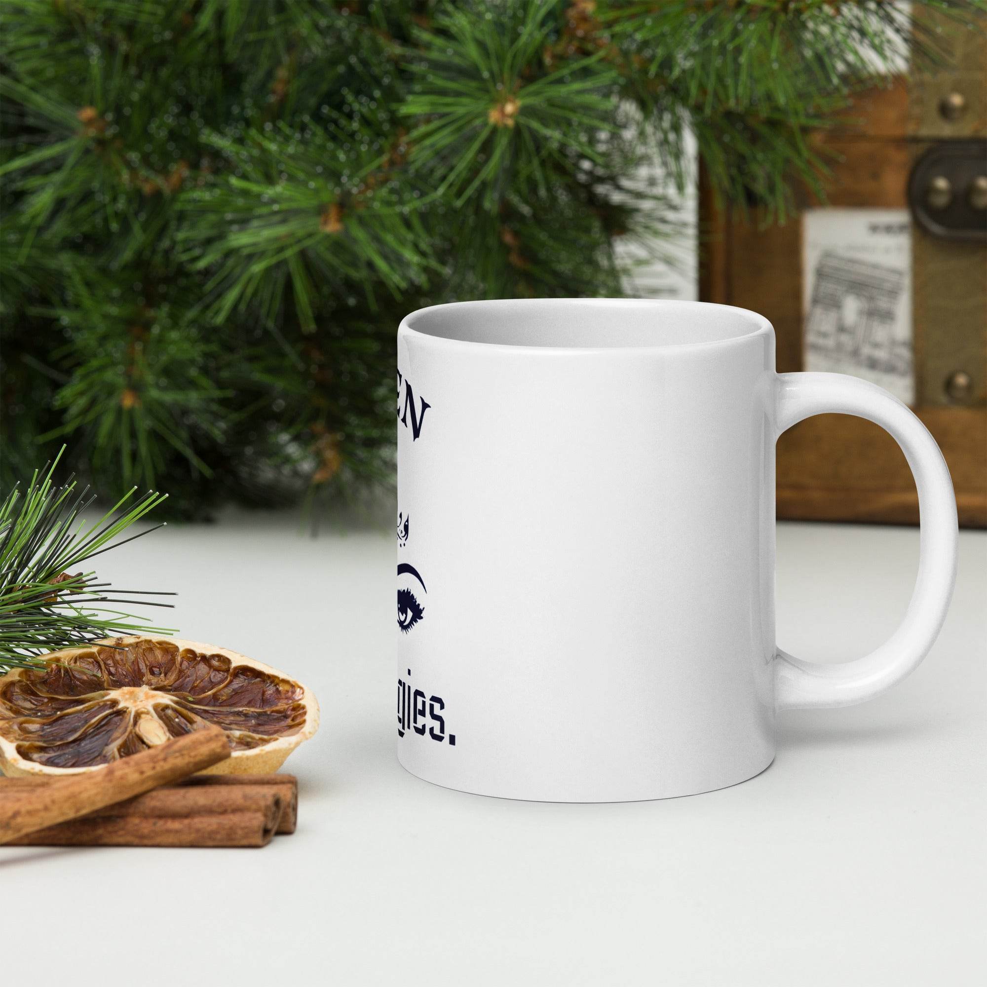 White glossy mug - STYLISHOUR