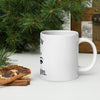 White glossy mug - STYLISHOUR
