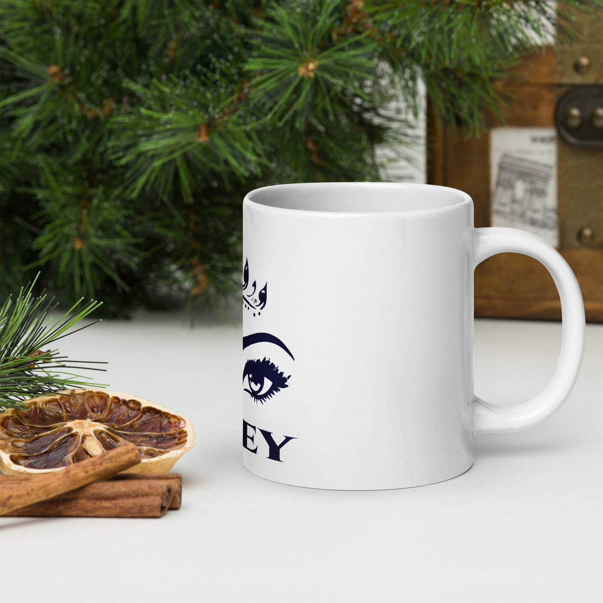 White glossy mug - STYLISHOUR