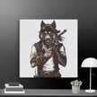 Wolf Gang-war Wall Art Canvas - STYLISHOUR