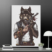 Wolf Gang-war Wall Art Canvas - STYLISHOUR